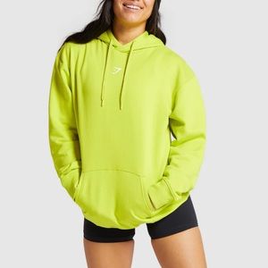 Gymshark Boyfriend Hoodie Lime